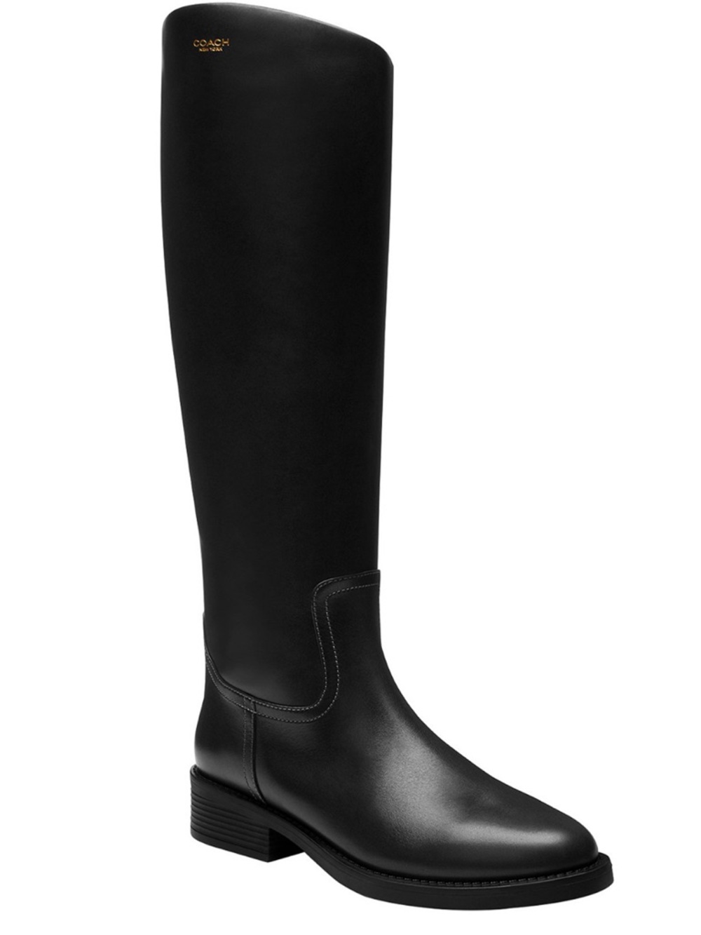 COACH Women's Park Tall Round Toe Boots